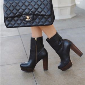ShoeMint Platform Booties - HTF - Great Condition